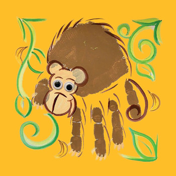 Handimals Monkey SQUARE