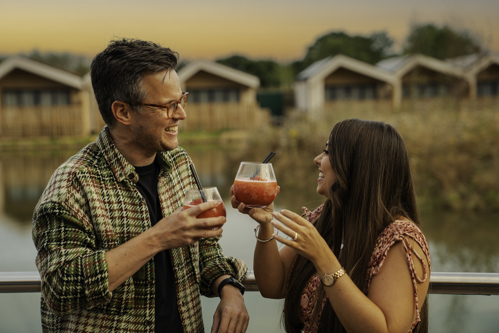People enjoying a cocktail at The Reserve