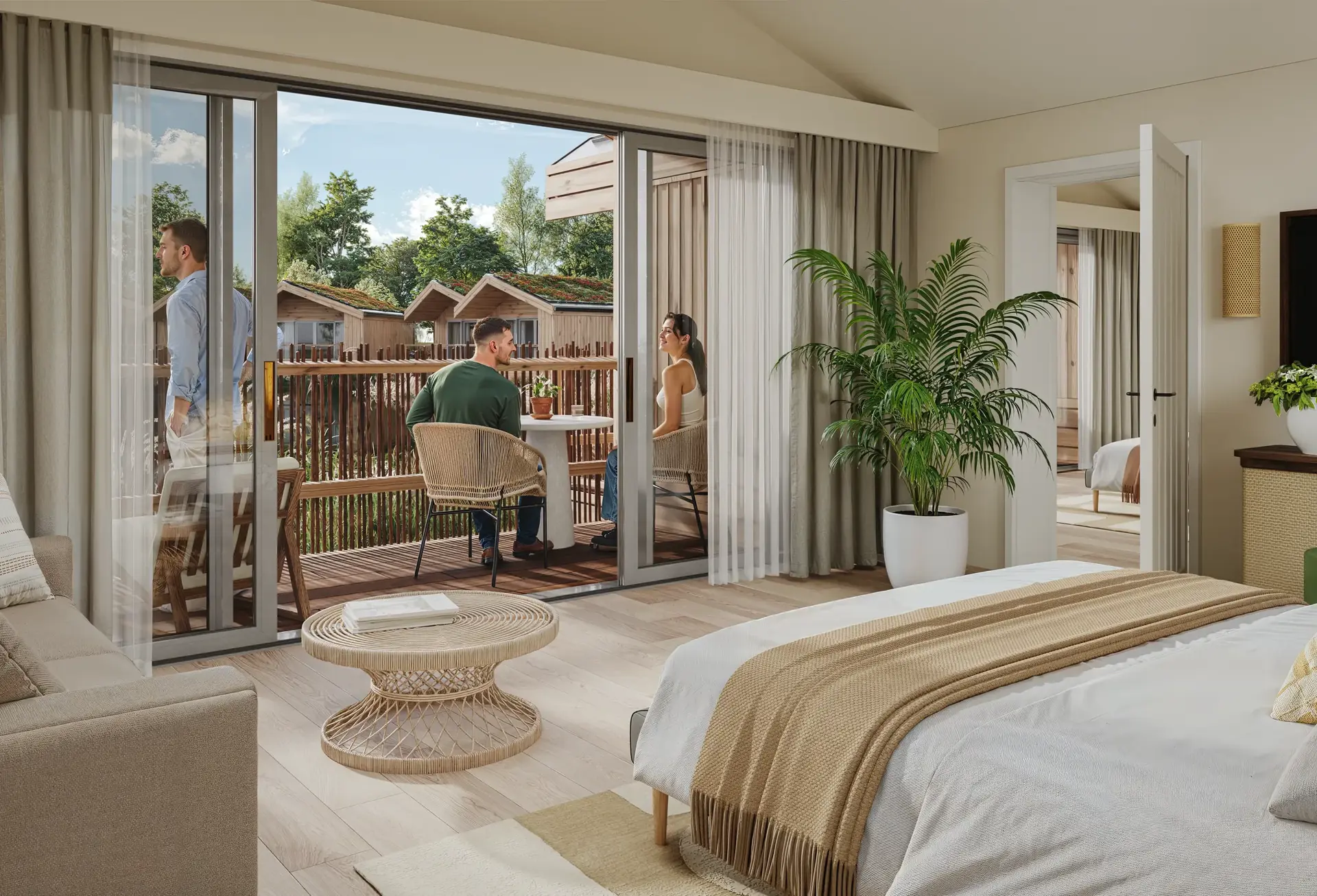 View Of Lakeside Lodge Interior Group Landscape